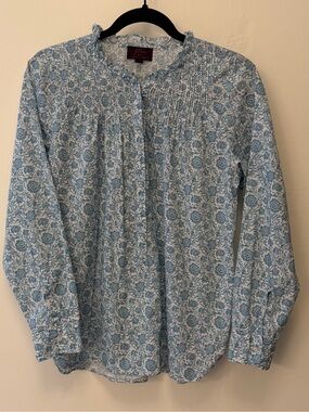 J.Crew x Liberty Fabrics floral blouse S